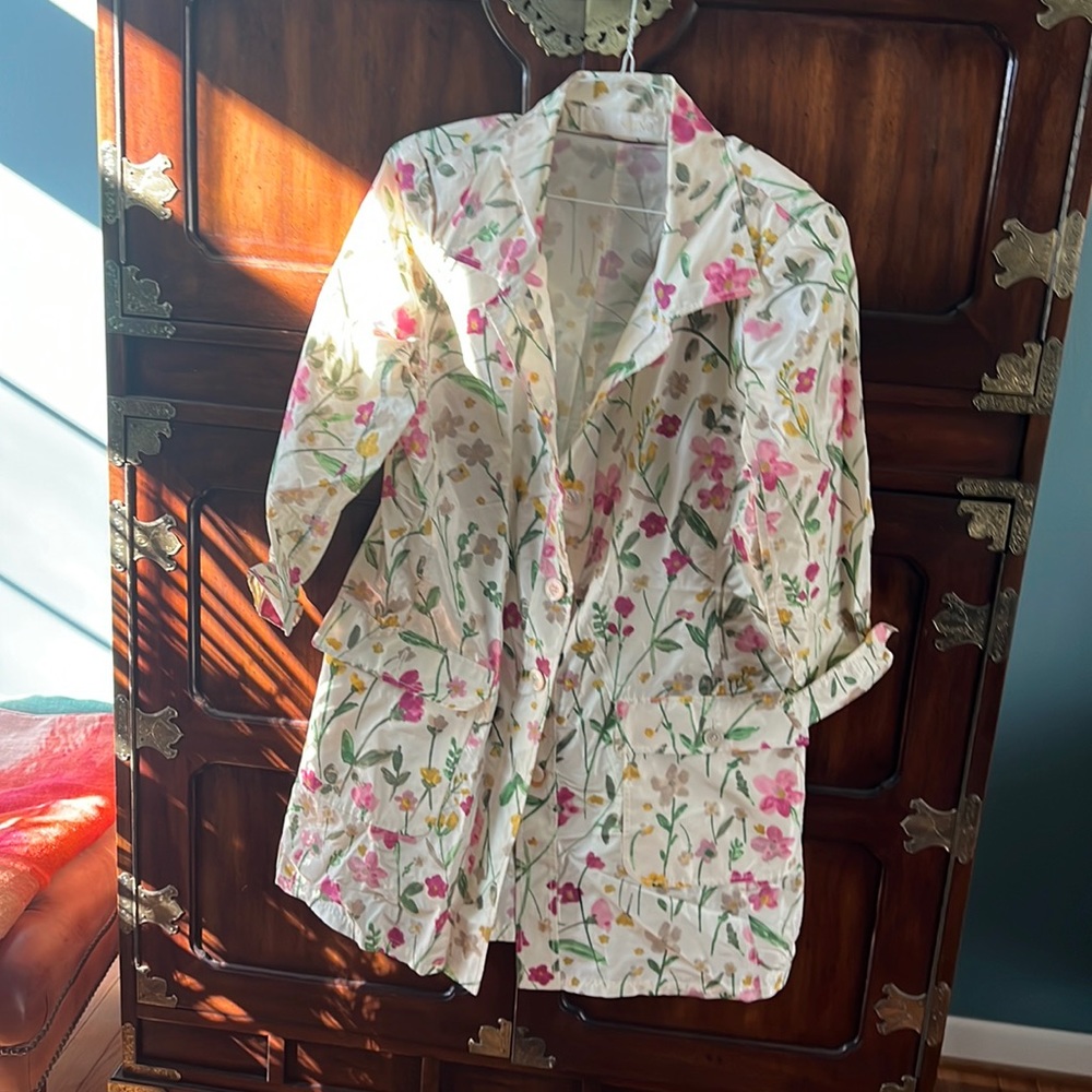 Valentino flower blazer